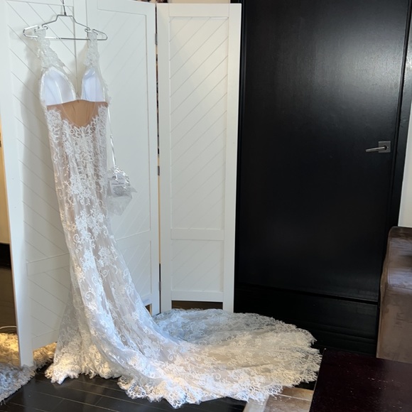 Pnina Tornai Dresses Love By Pnina Tornai Wedding Dress White Lace